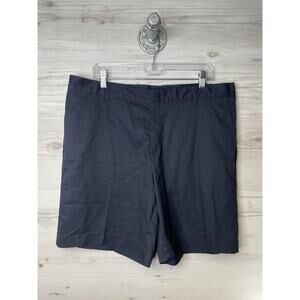 Dickies Shorts Womens 18 Flat Front Workwear Uniform 81389 Pockets
